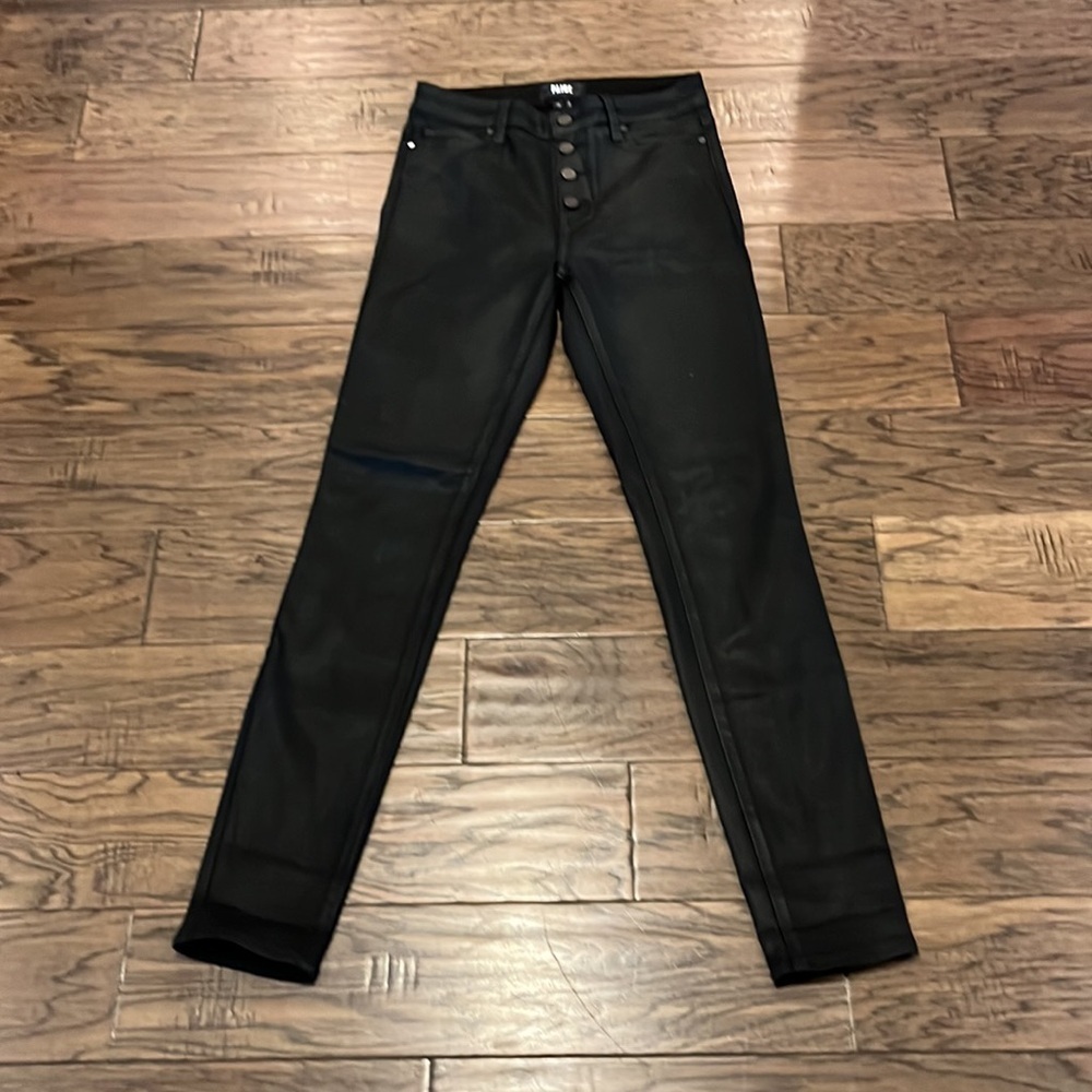 Paige Hoxton Ultra Skinny Coated High Rise Size 26